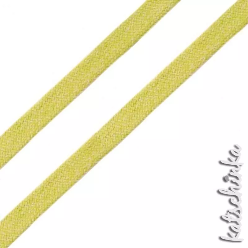 Flache Baumwoll-Kordel meliert 20 mm – Hochwertiges Hoodieband für Kleidung & Taschen