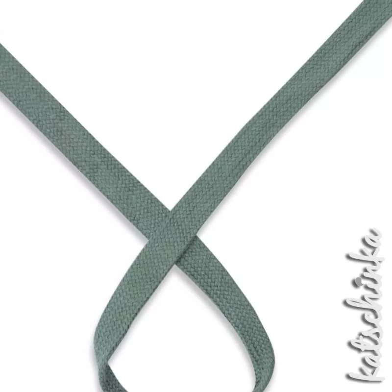 Flache Baumwoll-Kordel meliert 20 mm – Hochwertiges Hoodieband für Kleidung & Taschen