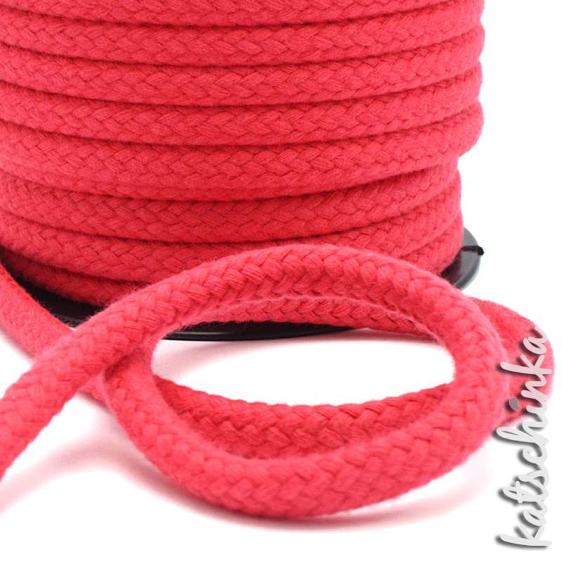 Kordel rund 10 mm himbeerrot