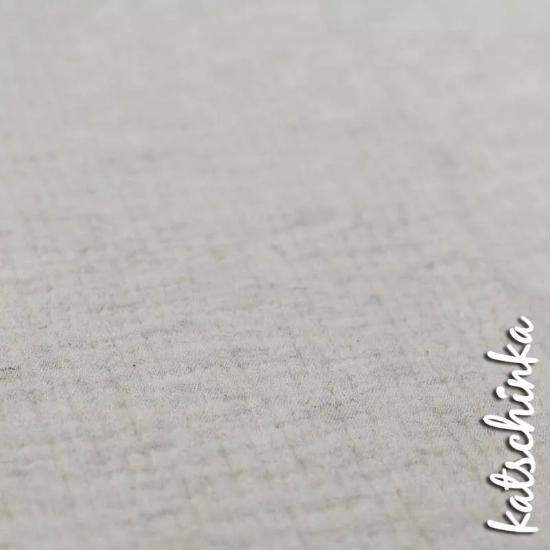 Musselin Double Gauze | naturel meliert 712