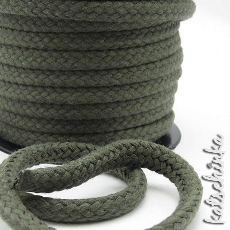 Kordel rund 10 mm navygrün