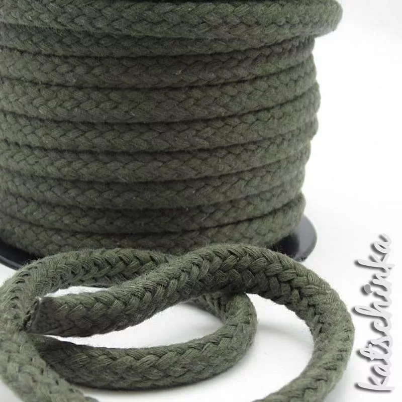 Kordel rund 10 mm navygrün