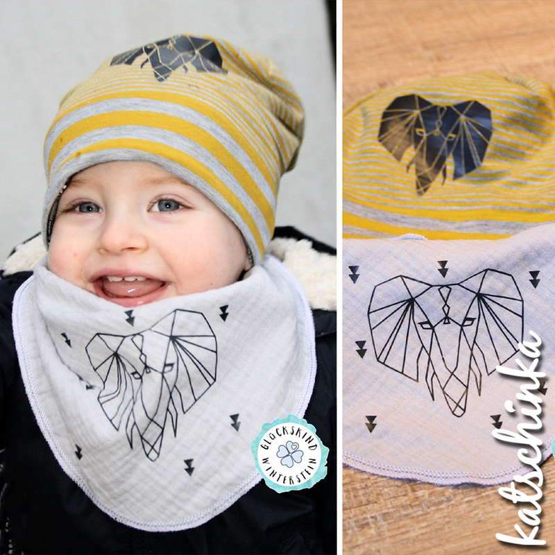 Plottervorlage #ORION Elefant - Plottdatei geometrisch // Origami // Yoga