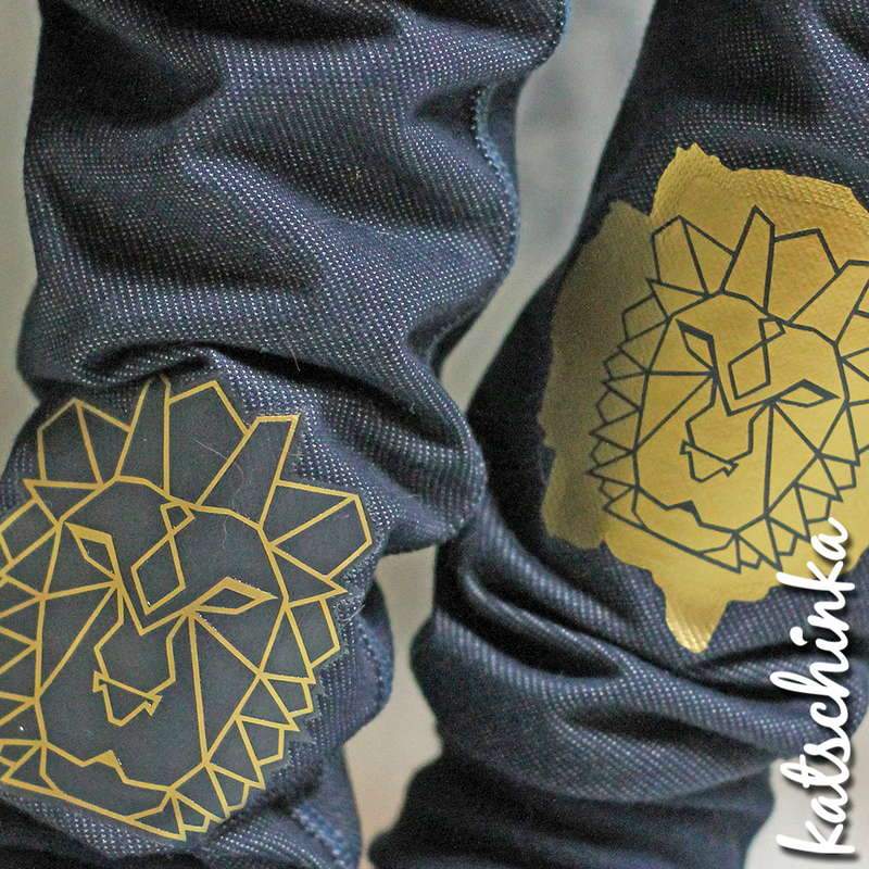 Plottervorlage #ORION Löwe - Plottdatei geometrisch Lion