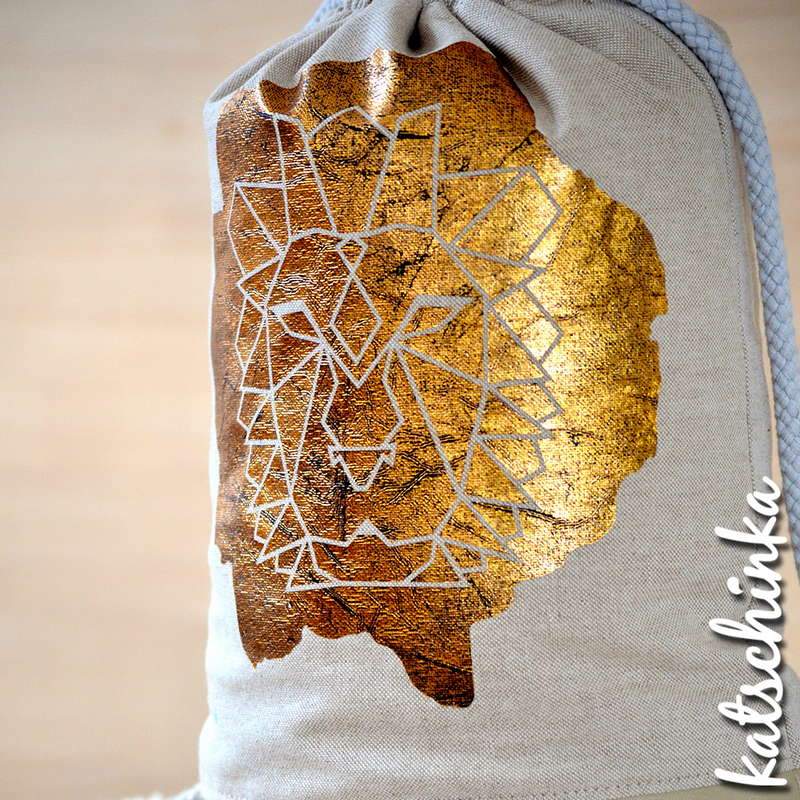 Plottervorlage #ORION Löwe - Plottdatei geometrisch Lion