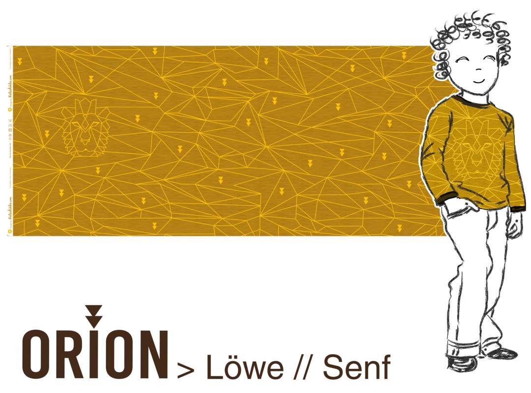 Bio Sommersweat ORION - Löwe