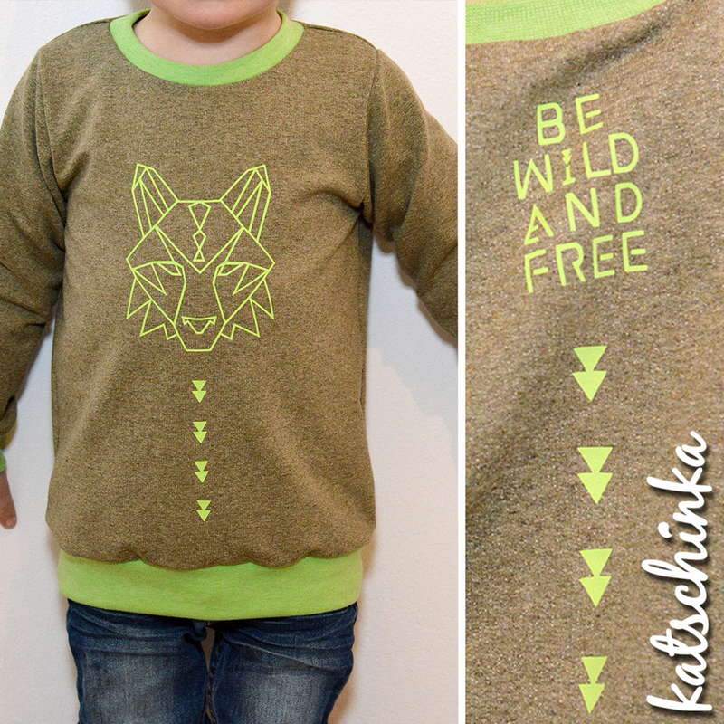 Plottervorlage #ORION Wolf - Plottdatei geometrisch Fuchs // Fox