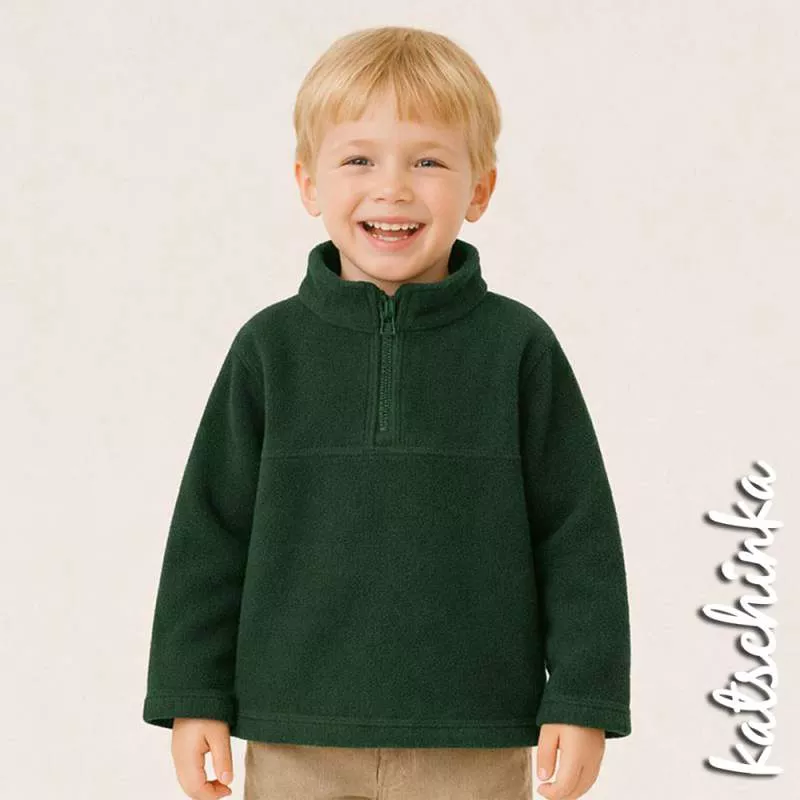 Polarfleece antipilling dunkelgrün 026 | Polar Fleece | weicher Fleecestoff