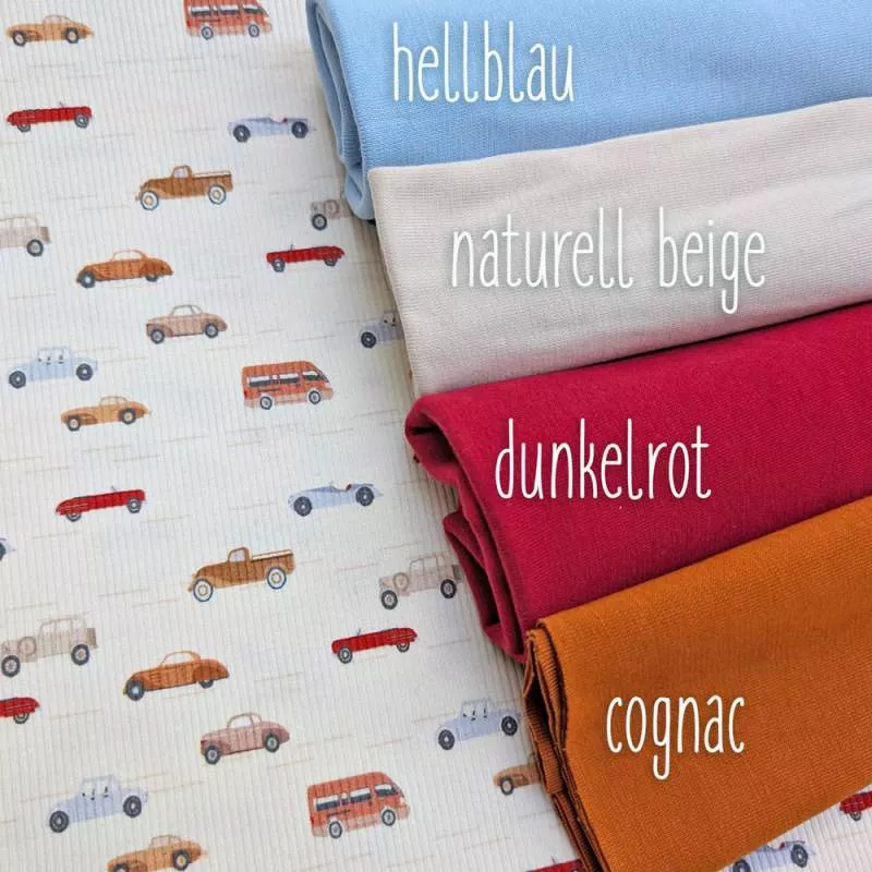 Ribjersey kleine Autos 128 schmale Rippen