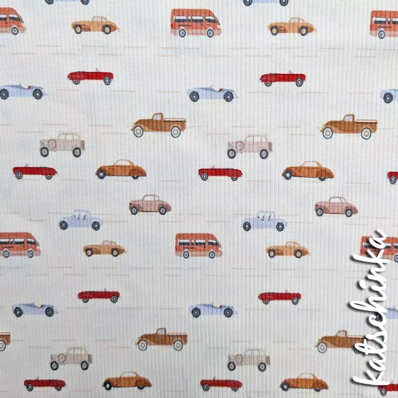 Ribjersey kleine Autos 128 schmale Rippen