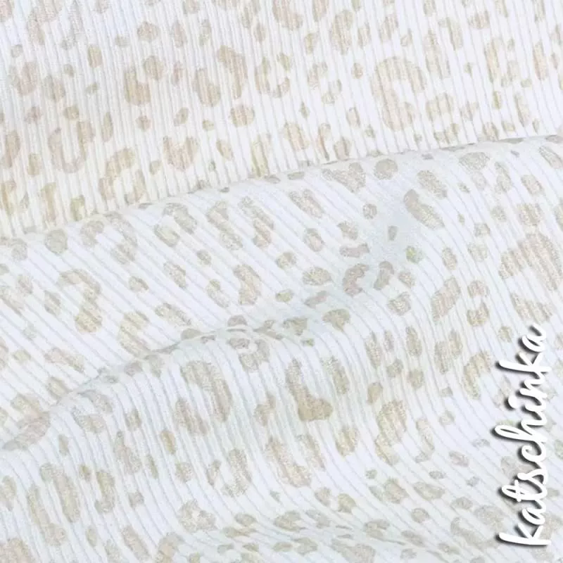 Leo Ribjersey blush hellbeige 7100 schmale Rippen