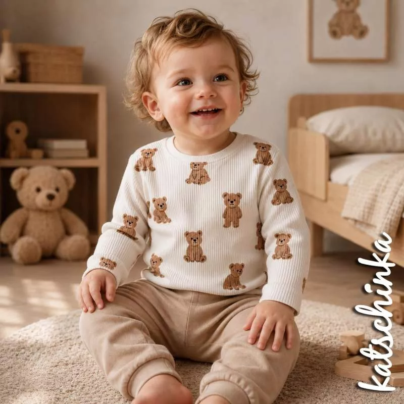 Ribjersey Kuschelbär 7179 schmale Rippen