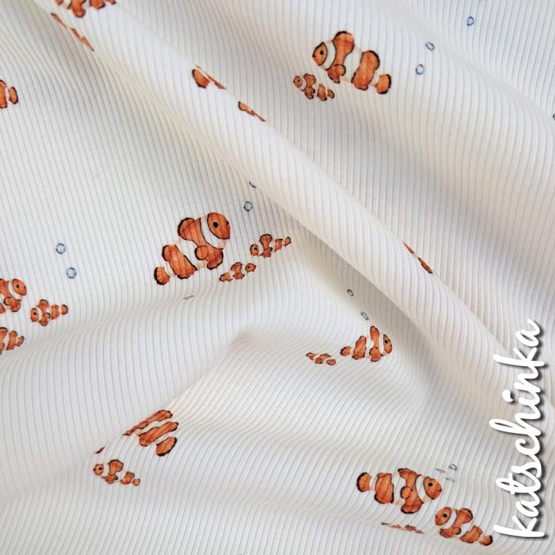 Ribjersey Clownfische 7198 schmale Rippen