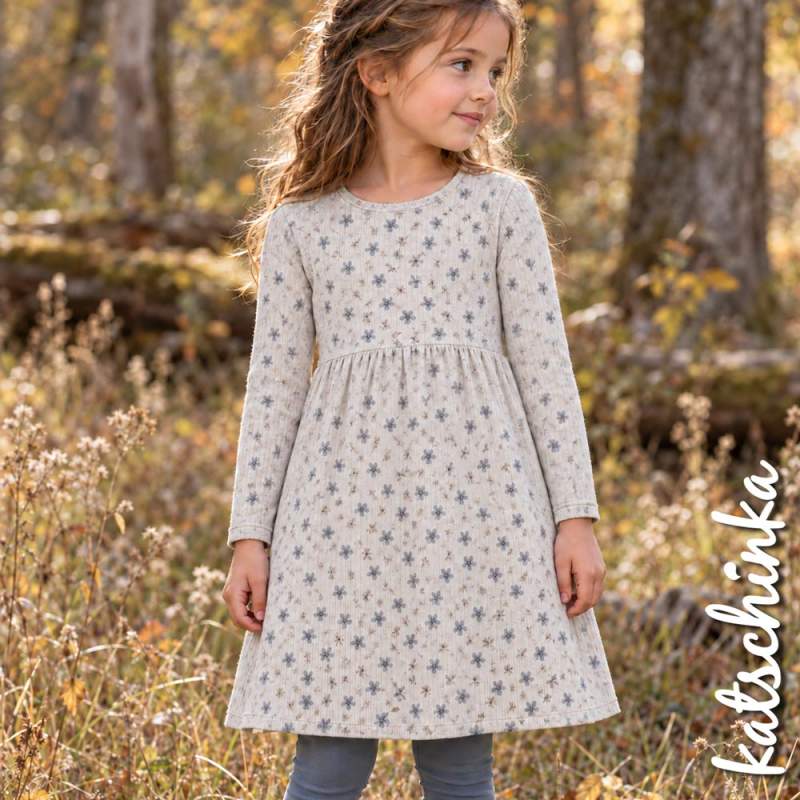 Ribjersey Wildblüte stahlblau 7189 schmale Rippen