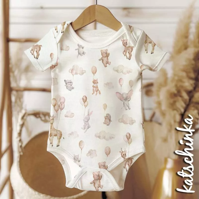 Ribjersey Tiere in der Luft 7154 schmale Rippen