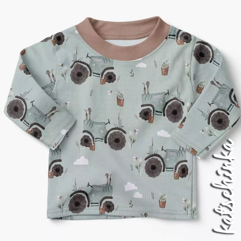 Ribjersey Treckertour Rippjersey schmale Rippen