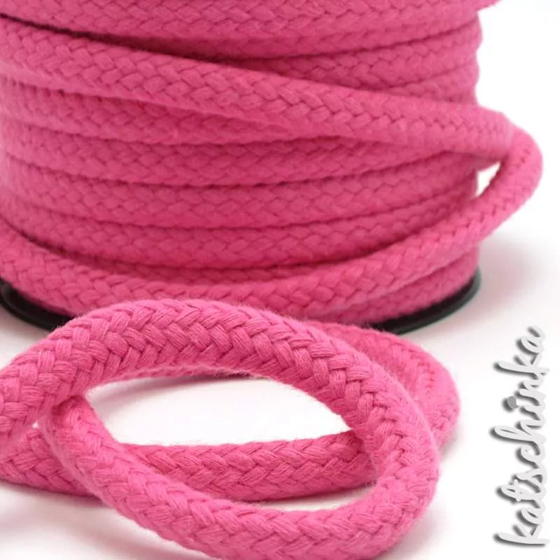 Kordel rund 10 mm pink