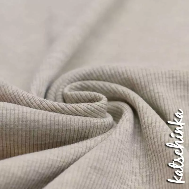 Soft Rippstrick Jersey schmale Rippe | Rippenjersey | Ökotex | Gerippte Baumwolle Meterware | Stoff Kinder Babykleidung