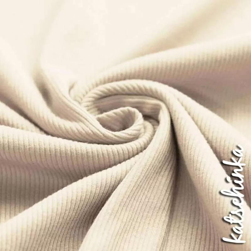 Soft Rippstrick Jersey schmale Rippe | Rippenjersey | Ökotex | Gerippte Baumwolle Meterware | Stoff Kinder Babykleidung