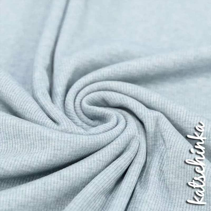 Soft Rippstrick Jersey schmale Rippe | Rippenjersey | Ökotex | Gerippte Baumwolle Meterware | Stoff Kinder Babykleidung