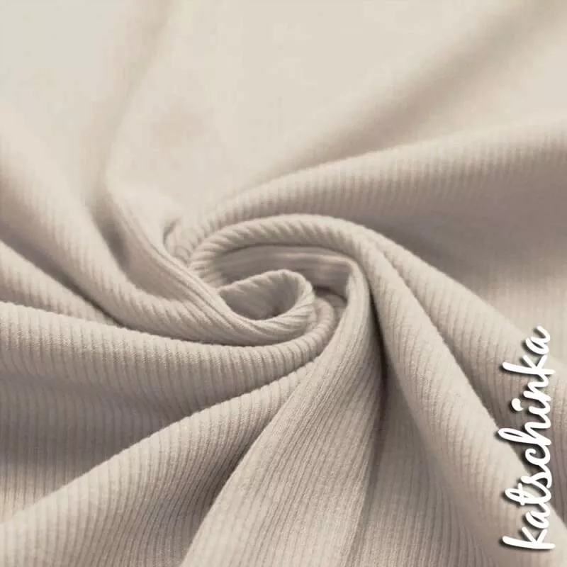 Soft Rippstrick Jersey schmale Rippe | Rippenjersey | Ökotex | Gerippte Baumwolle Meterware | Stoff Kinder Babykleidung