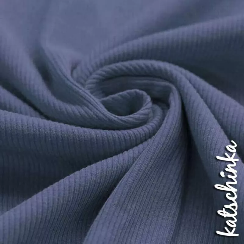 Soft Rippstrick Jersey schmale Rippe | Rippenjersey | Ökotex | Gerippte Baumwolle Meterware | Stoff Kinder Babykleidung
