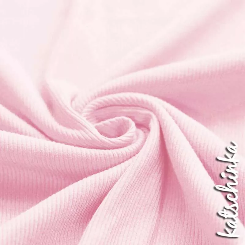 Soft Rippstrick Jersey schmale Rippe | Rippenjersey | Ökotex | Gerippte Baumwolle Meterware | Stoff Kinder Babykleidung