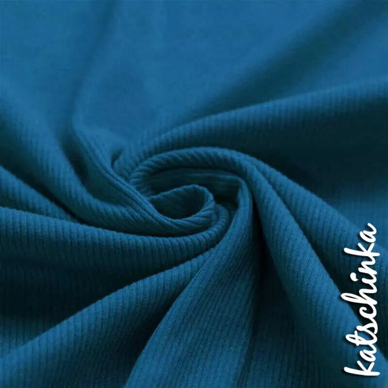 Soft Rippstrick Jersey schmale Rippe | Rippenjersey | Ökotex | Gerippte Baumwolle Meterware | Stoff Kinder Babykleidung