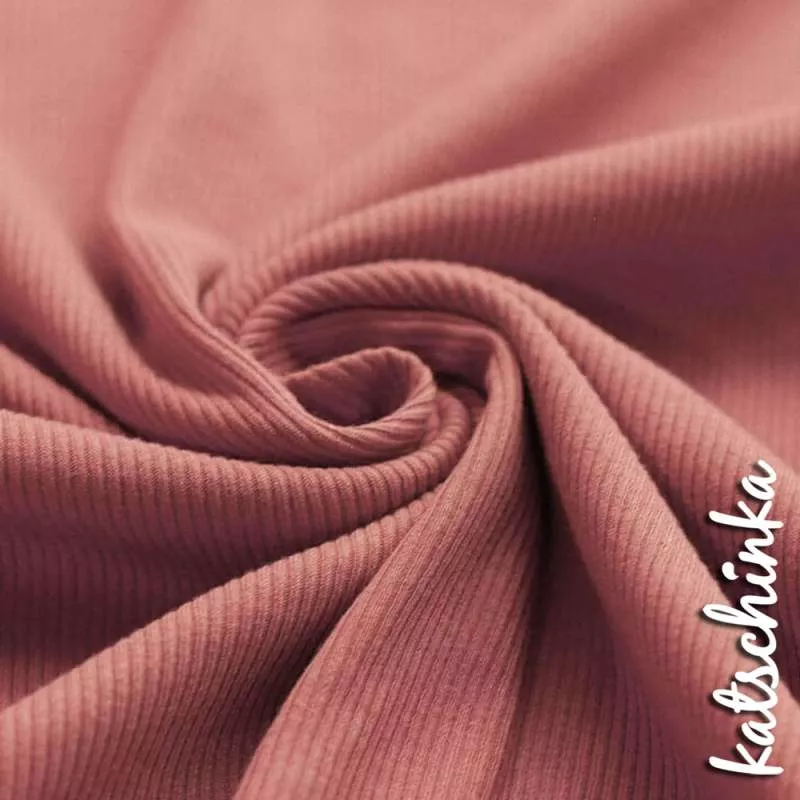 Soft Rippstrick Jersey schmale Rippe | Rippenjersey | Ökotex | Gerippte Baumwolle Meterware | Stoff Kinder Babykleidung