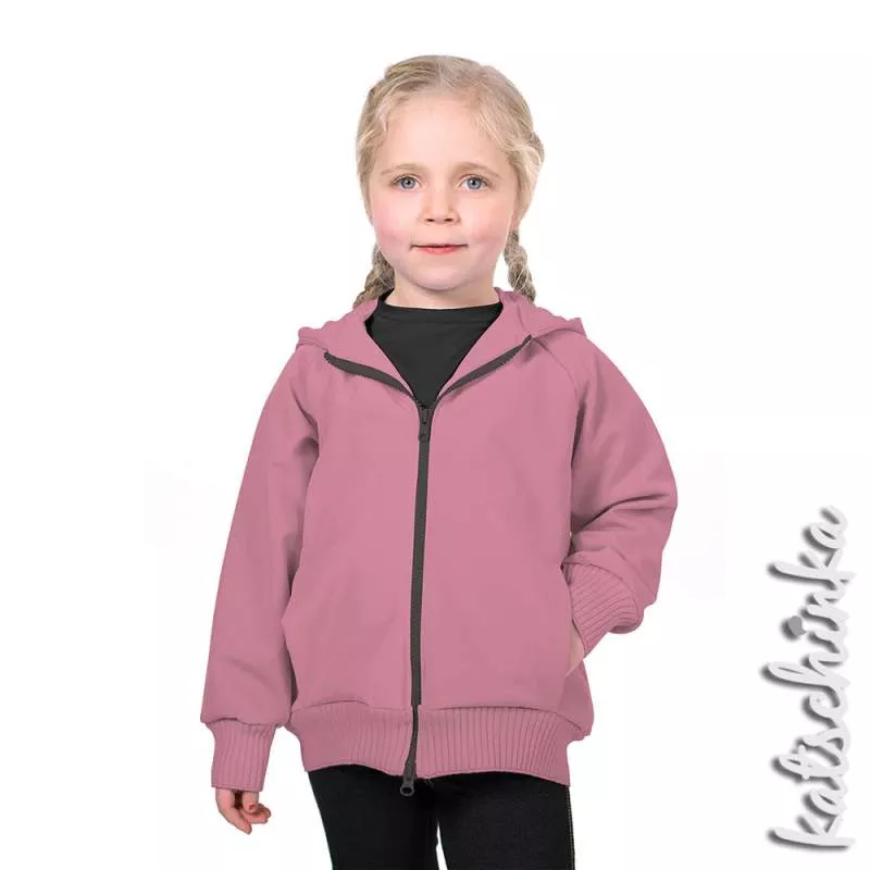 Softshell Stoff Meterware altrosa dunkel 113 | wasserabweisend, winddicht & warm | Outdoorstoff zum Nähen von Jacken & Softshell Hosen, Softshelloverall