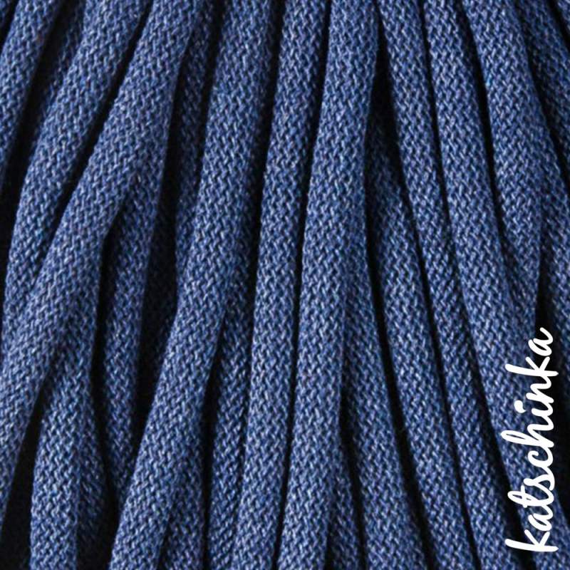 Strickschlauch denim Baumwollkordel 10mm für Hoodie