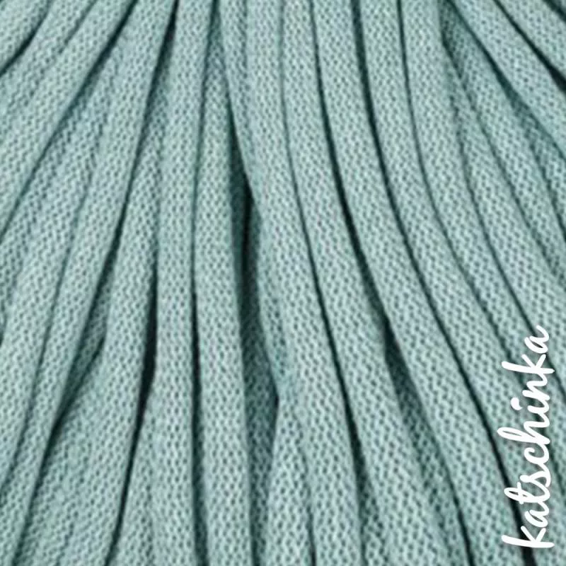 Strickschlauch duckegg-blue Baumwollkordel 10mm für Hoodie