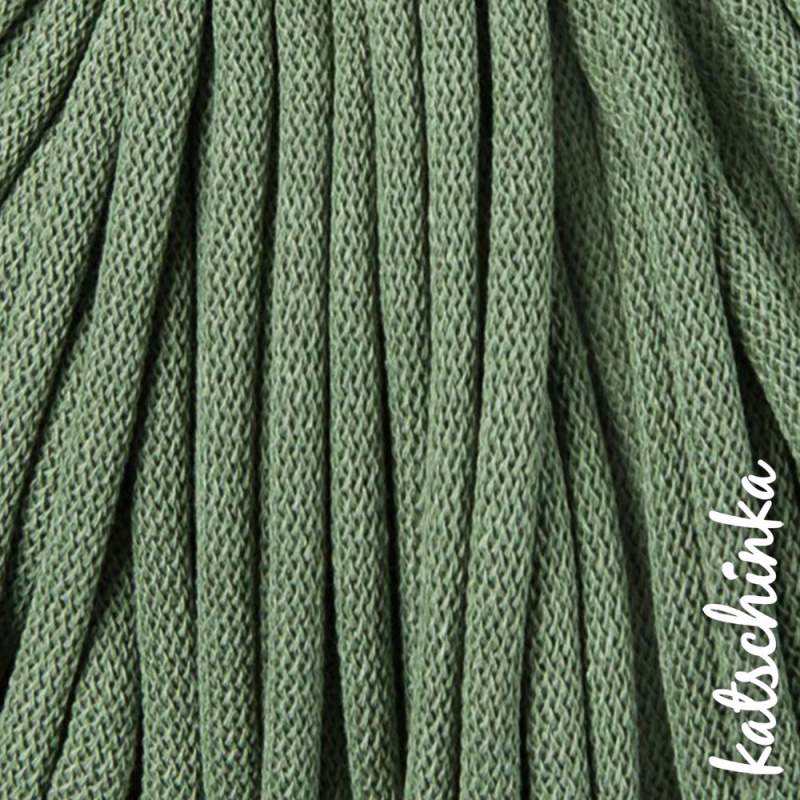 Strickschlauch eucalyptus Baumwollkordel 10mm für Hoodie
