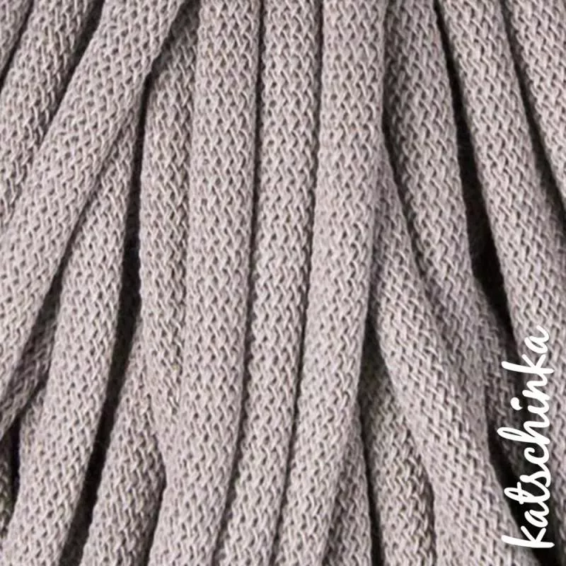 Strickschlauch pearl Baumwollkordel 10mm für Hoodie