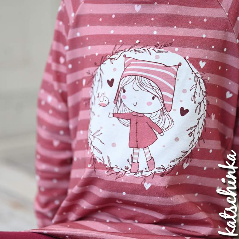 Bio Sommersweat #Wintermädchen jeansoptik