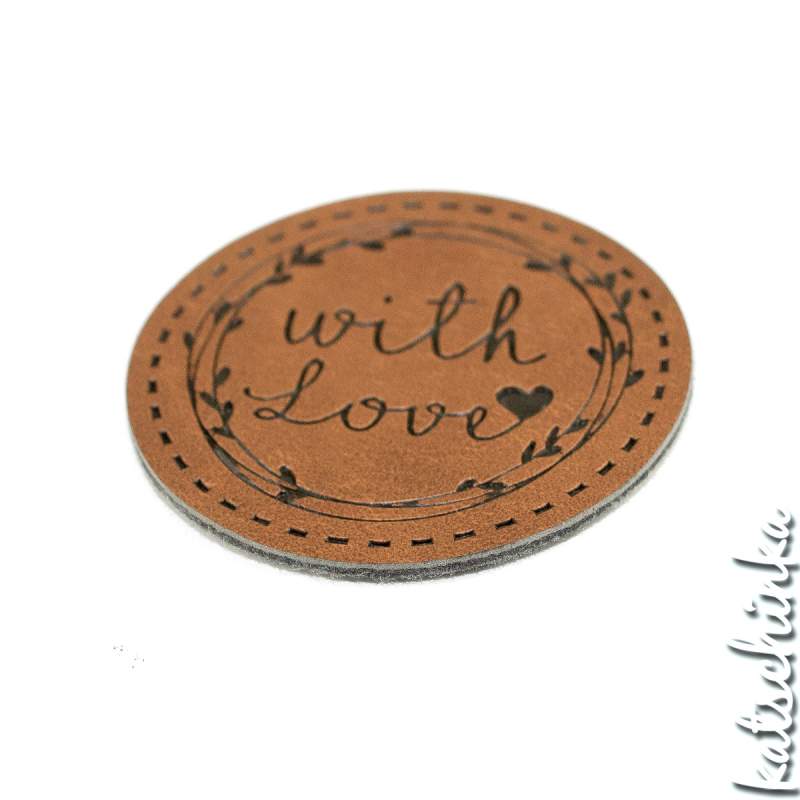 #Kunstleder Label - with Love