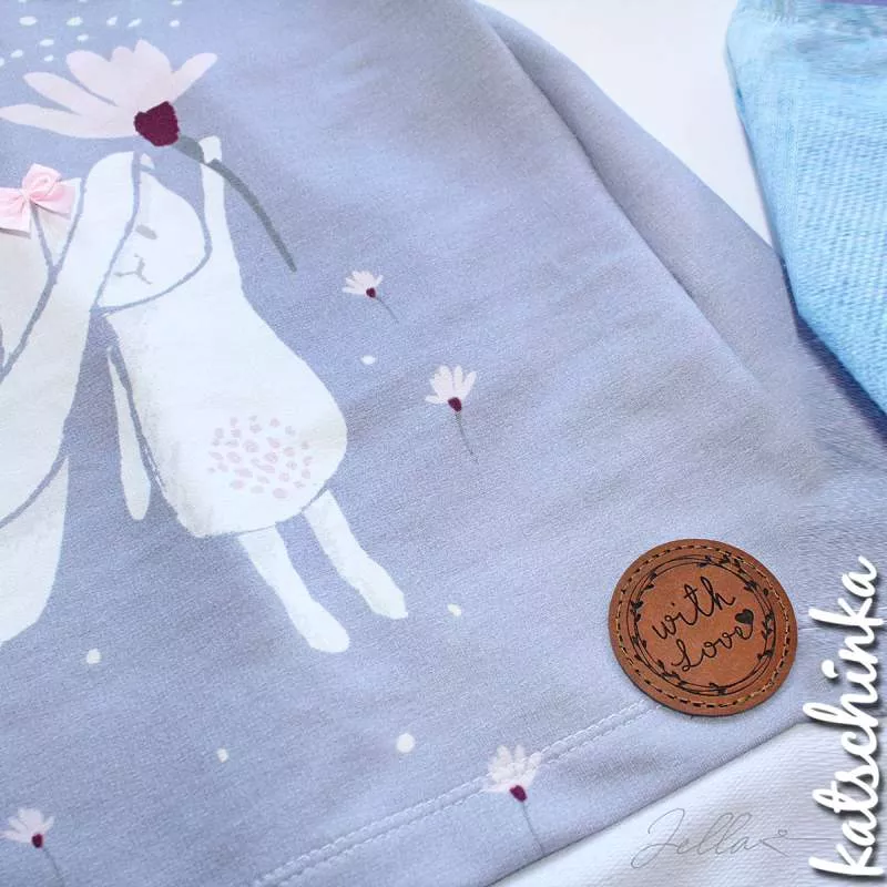 #Kunstleder Label - with Love