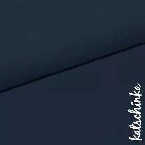 Bio Bündchenstoff navy als elastische Schlauchware von Fabrilogy