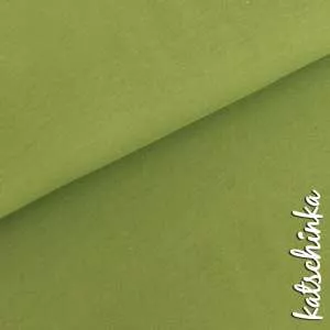 Bio Bündchenstoff khaki als elastische Schlauchware von Fabrilogy