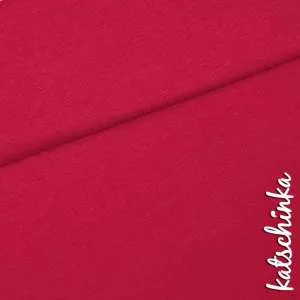 Bio Bündchenstoff fuchsia als elastische Schlauchware von Fabrilogy