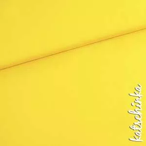 Bio Bündchenstoff gelb als elastische Schlauchware von Fabrilogy