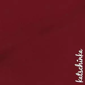 Bio Bündchenstoff kirschrot als elastische Schlauchware von Fabrilogy