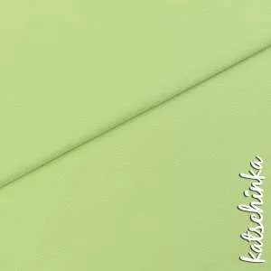 Bio Bündchenstoff schaumgruen als elastische Schlauchware von Fabrilogy