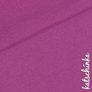 Bio Bündchenstoff waldbeere als elastische Schlauchware von Fabrilogy