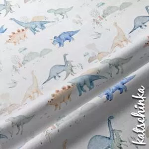 Kinder Jersey Stoff mit Treckermuster– elastischer Baumwollstoff für Baby- und Kinderbekleidung