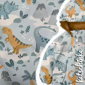 Softshell Stoff für Kinder, innen flauschig und außen wasserabweisend, ideal für Jacken und Matschhosen