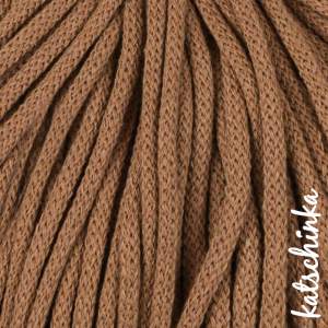 Strickschlauch caramel Kordel Häkelschlauch 5mm für Schriftzug oder Hoodie
