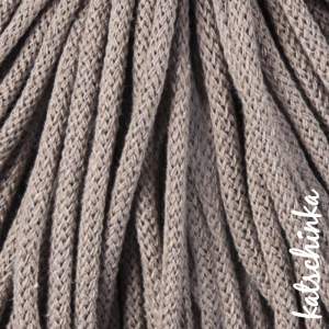 Strickschlauch coffee Kordel Häkelschlauch 5mm für Schriftzug oder Hoodie