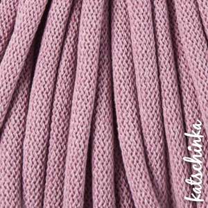 Strickschlauch dustypink Kordel Häkelschlauch 5mm für Schriftzug oder Hoodie