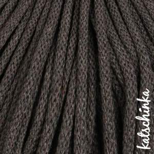 Strickschlauch espresso Kordel Häkelschlauch 5mm für Schriftzug oder Hoodie